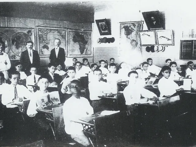 Boys class at the San Carlos - 1911