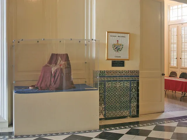 Panoramic view of entrance hall (courtesy Jim Austin)