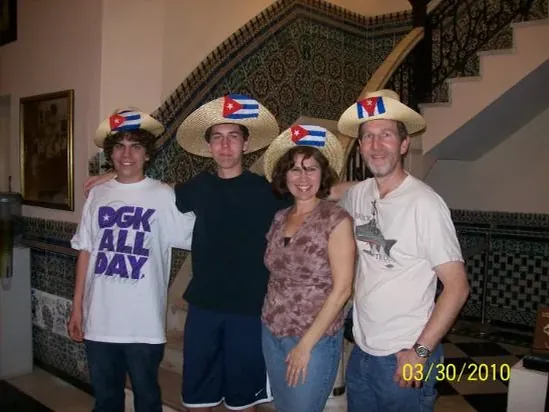The Foster family visits the San Carlos